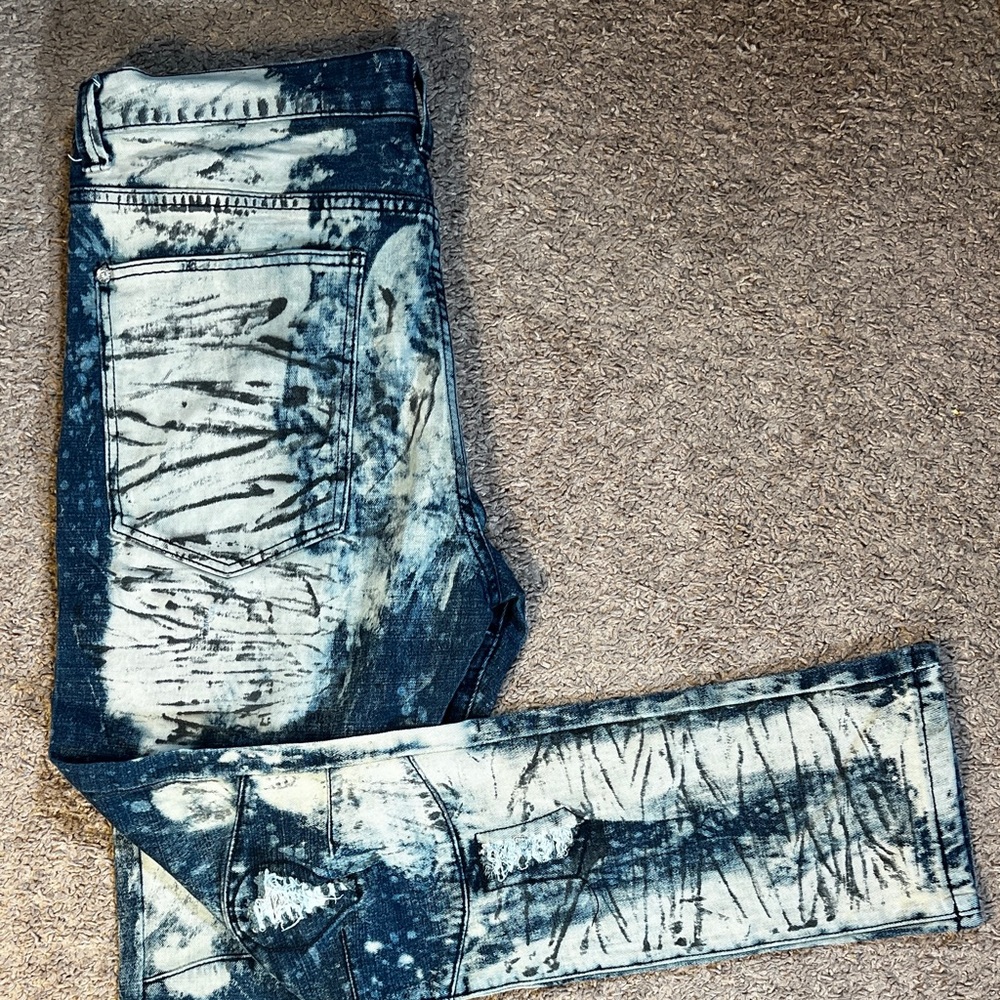 Mens Lion Dynasty Slim Size 40 Jeans Pants